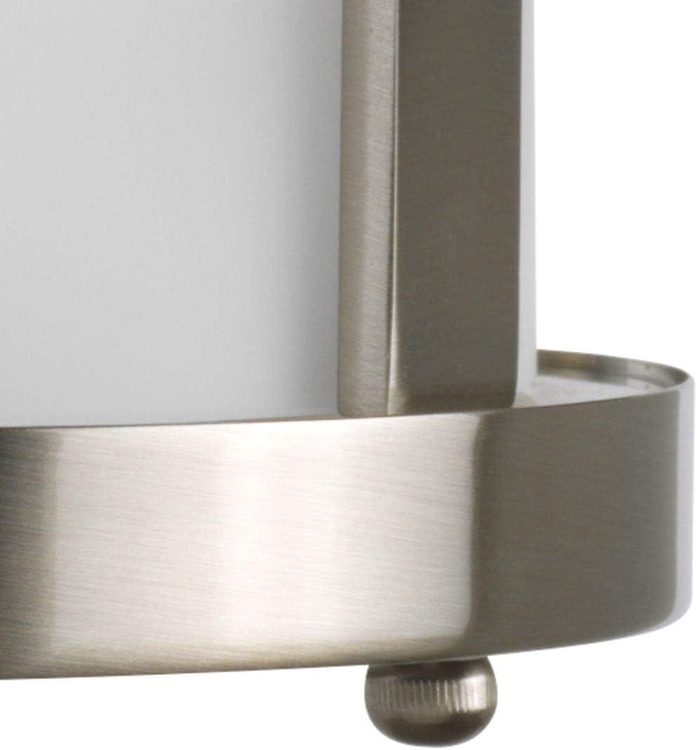image:imageProgress Lighting 1Light Foyer Pendant Bay Court Collection Indoor P370109 Brushed NickelNickel