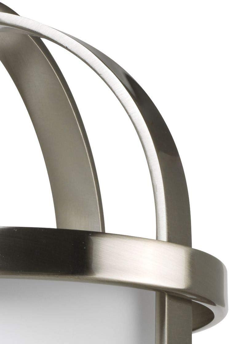 image:imageProgress Lighting 1Light Foyer Pendant Bay Court Collection Indoor P370109 Brushed NickelNickel