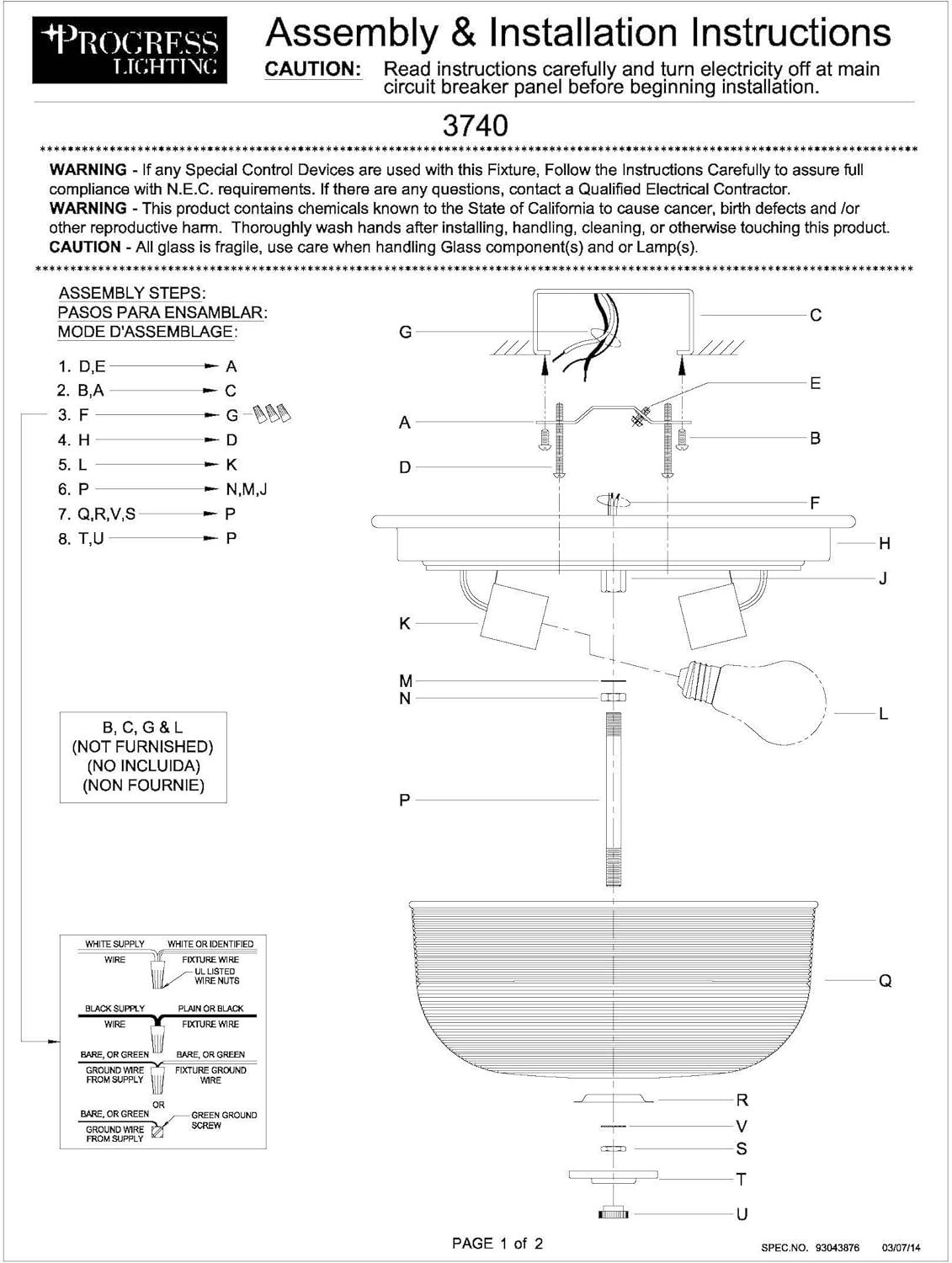 image:imageProgress Lighting 2Light 1238 ClosetoCeiling Archie Collection Indoor P3740163 Vintage BrassBrass