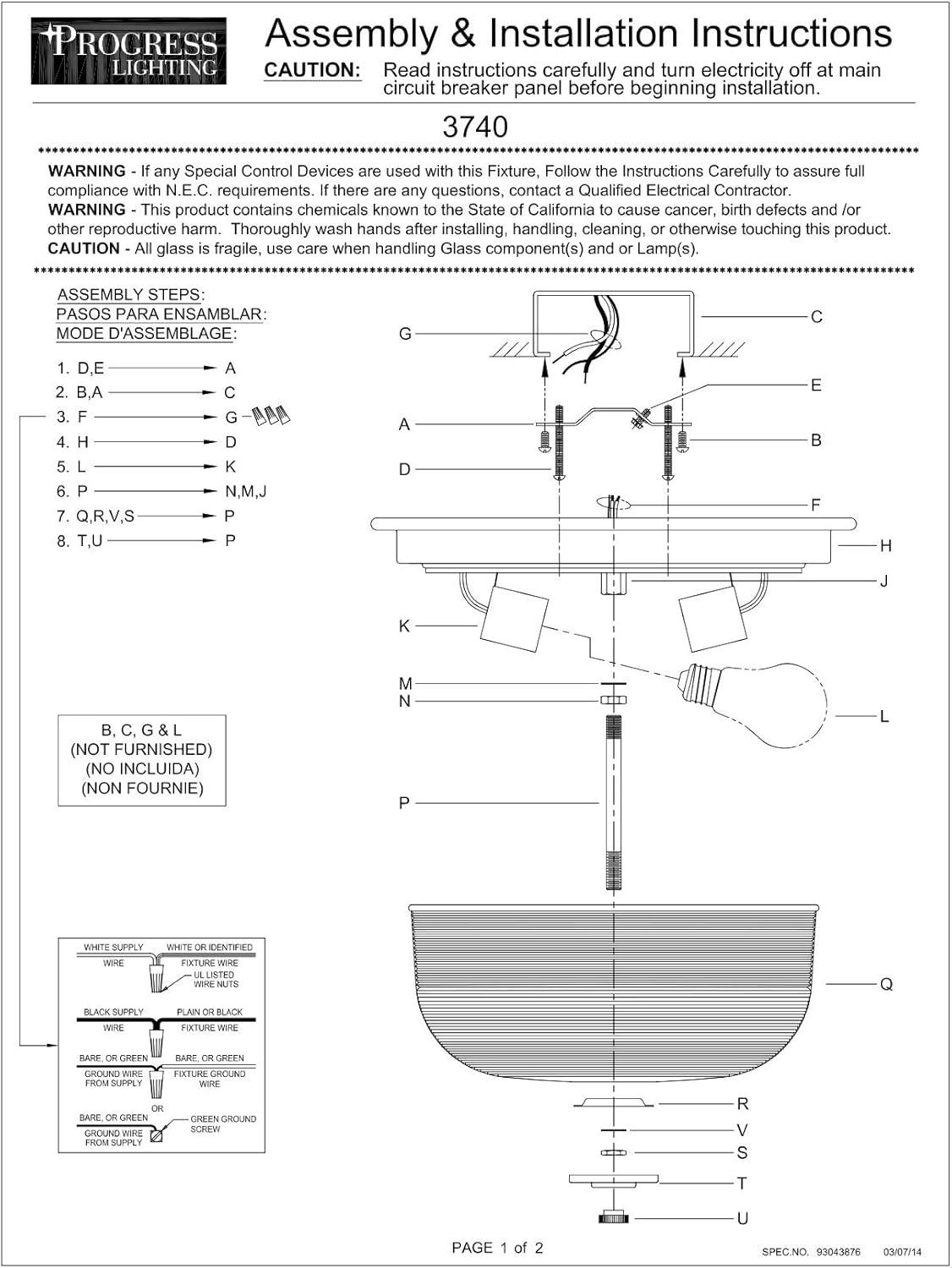 image:imageProgress Lighting 2Light 1238 ClosetoCeiling Archie Collection Indoor P3740163 Vintage BrassChrome