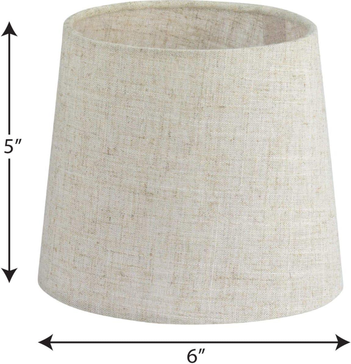 image:imageProgress Lighting Flax Linen Accessory Shade