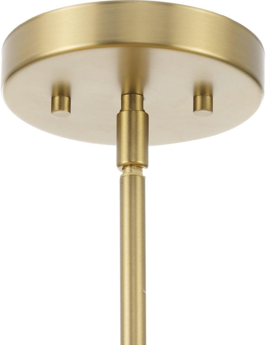 image:imageProgress Lighting Haas 50 in 6Light Brushed Bronze Modern Organic Chandelier with Opal Glass Shades