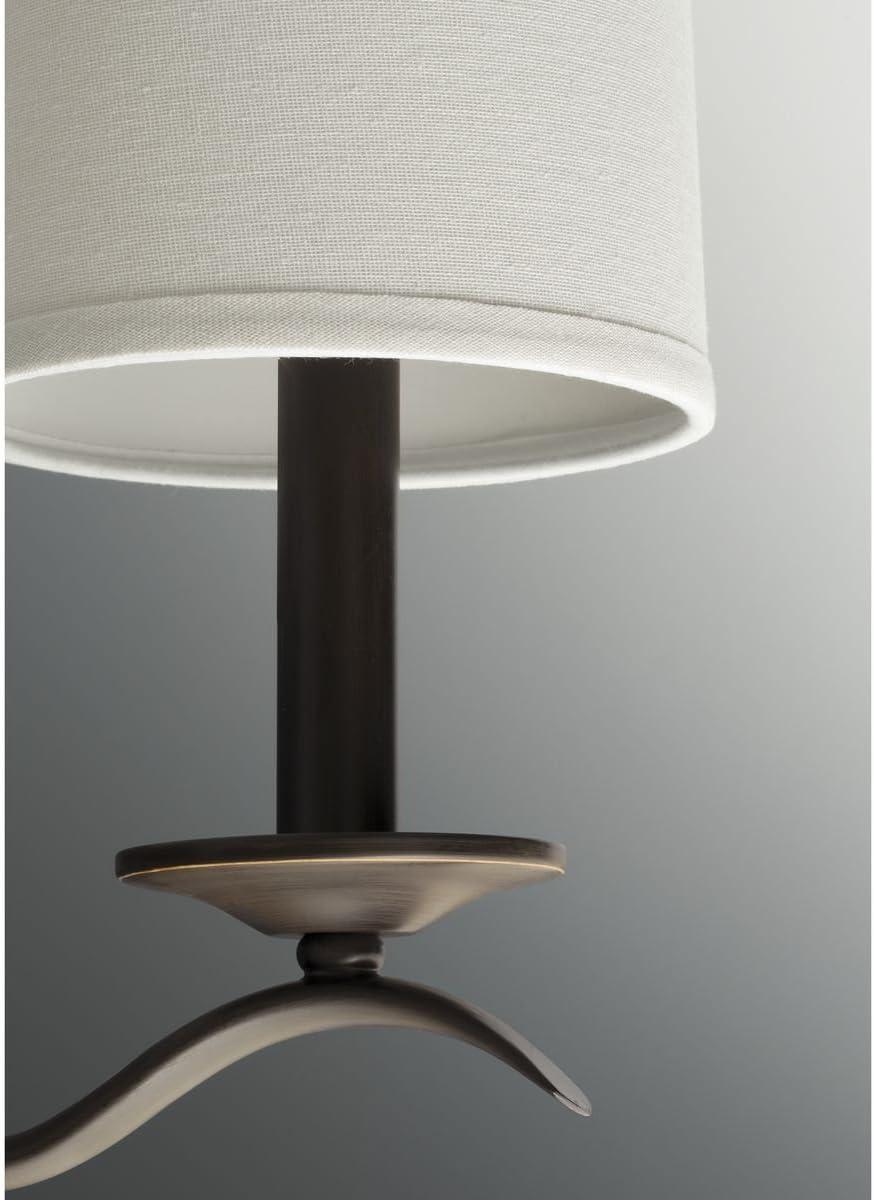image:imageProgress Lighting Inspire Collection 1Light OffWhite Shade Traditional MiniPendant Light Brushed NickelAntique Bronze