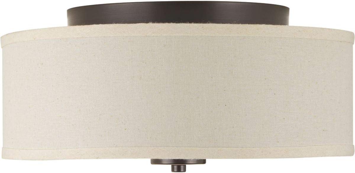 image:imageProgress Lighting P36962030K9 Inspire OneLight LED Flush Mount Antique Bronze 600x1300x1300Bronze