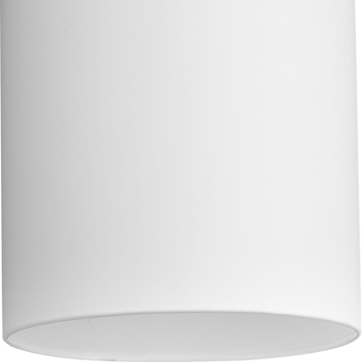 image:imageProgress Lighting P50040431M Cofield Collection 4 in OneLight Matte Black Transitional Pendant with Etched White Glass Shade