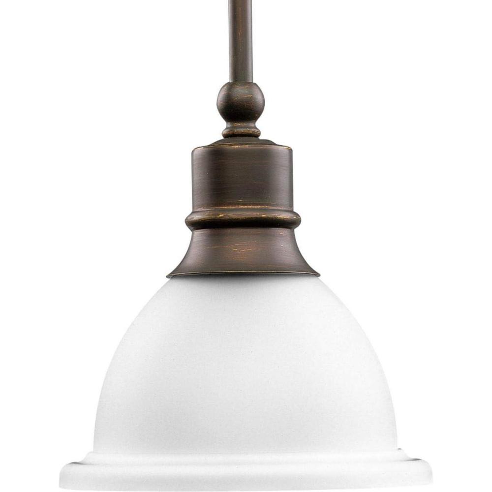 image:imageProgress Lighting P507809 Madison Pendants 712Inch Diameter x 8Inch Height Brushed NickelAntique Bronze