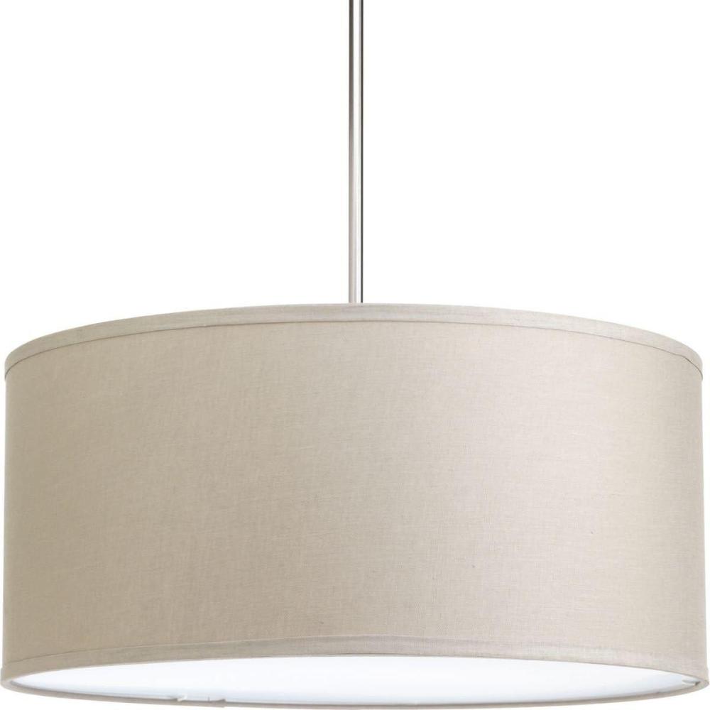 image:imageProgress Lighting P883056 Accessory Fabric Shade 22 KhakiKhaki
