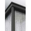 Progress Lighting 1-Light Clear Seeded Glass Craftsman Outdoor Post Lantern Light, Endicott Collection, Outdoor, P5400-31, Textured Black(Black)