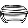 Progress Lighting 1-Light UV Stabilized Ribbed Frosted Polycarbonate Shade Modern Outdoor 10-1/2″ Wall or Ceiling Light, Bulkheads Collection, Outdoor, P5706-30, White