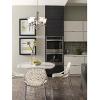 Progress Lighting 5-Light Etched Glass Traditional Chandelier Light, Trinity Collection, Indoor, P4328-09, Brushed Nickel(Bronze)