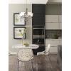 Progress Lighting 5-Light Etched Glass Traditional Chandelier Light, Trinity Collection, Indoor, P4328-09, Brushed Nickel(Nickel)