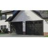 Progress Lighting Chilton Collection 1-Light Textured Black Outdoor Wall Lantern with Etched Glass Shade