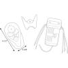 Progress Lighting Fan and Light Universal Remote Control, AirPro Collection, Indoor, P2662-01, White