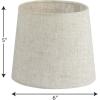 Progress Lighting Flax Linen Accessory Shade
