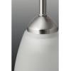 Progress Lighting Gather Collection 3-Light Etched Glass Traditional Chandelier Light Brushed Nickel(Nickel)