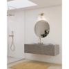 Progress Lighting Lexie 14 in. Two-Light Brushed Gold Vanity Light with Opal Glass Shade