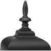Progress Lighting Non-Metallic 1-Light Clear Beveled Acrylic Shade Traditional Outdoor Wall Lantern Light, Outdoor, P5656-31, Textured Black(Black)