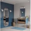 Progress Lighting P300430-009 Copeland Collection 6 in. One-Light Brushed Nickel Vanity Light with Etched Opal Glass Shade(Brushed Nickel)