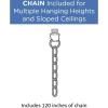 Progress Lighting P4329-09 9-Light Trinity Chandelier, Brushed Nickel, 30-Inch Diameter x 33-Inch Height(Nickel)