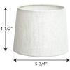 Progress Lighting P860008-000 Accessory Shade, Vintage Linen