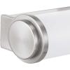 Progress Lighting Phase 1.2 LED Collection 48″ White Shade Modern Bath Vanity Light Brushed Nickel