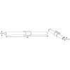 Progress Lighting Phase 1.2 LED Collection 48″ White Shade Modern Bath Vanity Light Brushed Nickel