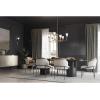Progress Lighting Pinellas 40 in. Contemporary Soft Gold Chandelier with Opal Glass Shades