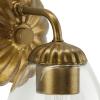 Progress Lighting Quillan 5 in. One-Light Soft Gold Vanity Light with Clear Glass Shade