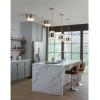 Progress Lighting Silva Collection One-Light Brushed Nickel White Linen Shade Pendant (P500398-009)