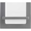 Progress Lighting Z-1080 LED Collection 2-Light White Acrylic Shade Modern Outdoor Large Wall Sconce Light Metallic Gray
