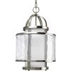 Progress Lighting 1-Light Foyer Pendant, Bay Court Collection, Indoor, P3701-09, Brushed Nickel(Nickel)