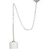 Progress Lighting Inspire Collection 1-Light Off-White Shade Traditional Mini-Pendant Light Brushed Nickel(Brushed Nickel)