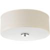 Progress Lighting P3696-2030K9 Inspire One-Light LED Flush Mount, Antique Bronze 6.00×13.00×13.00(Nickel)