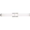 Progress Lighting Phase 2.2 LED Collection 36″ White Shade Modern Bath Vanity Light Brushed Nickel, 4.75×36.00×36.00