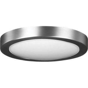Progress Lighting LED Ceiling Fan Light Kit for Use with Lindale Collection Ceiing, Integrated LED Light, 3000K Warm White, Frosted Polycarbonate Shade, 6-15/16″ Diameter, Antique Nickel(Antique Nickel)