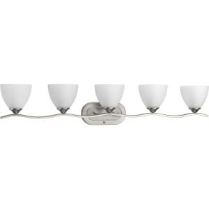 Progress Lighting P300099-009 Laird Bath & Vanity, Nickel, 8.00×41.63×41.63(Nickel)