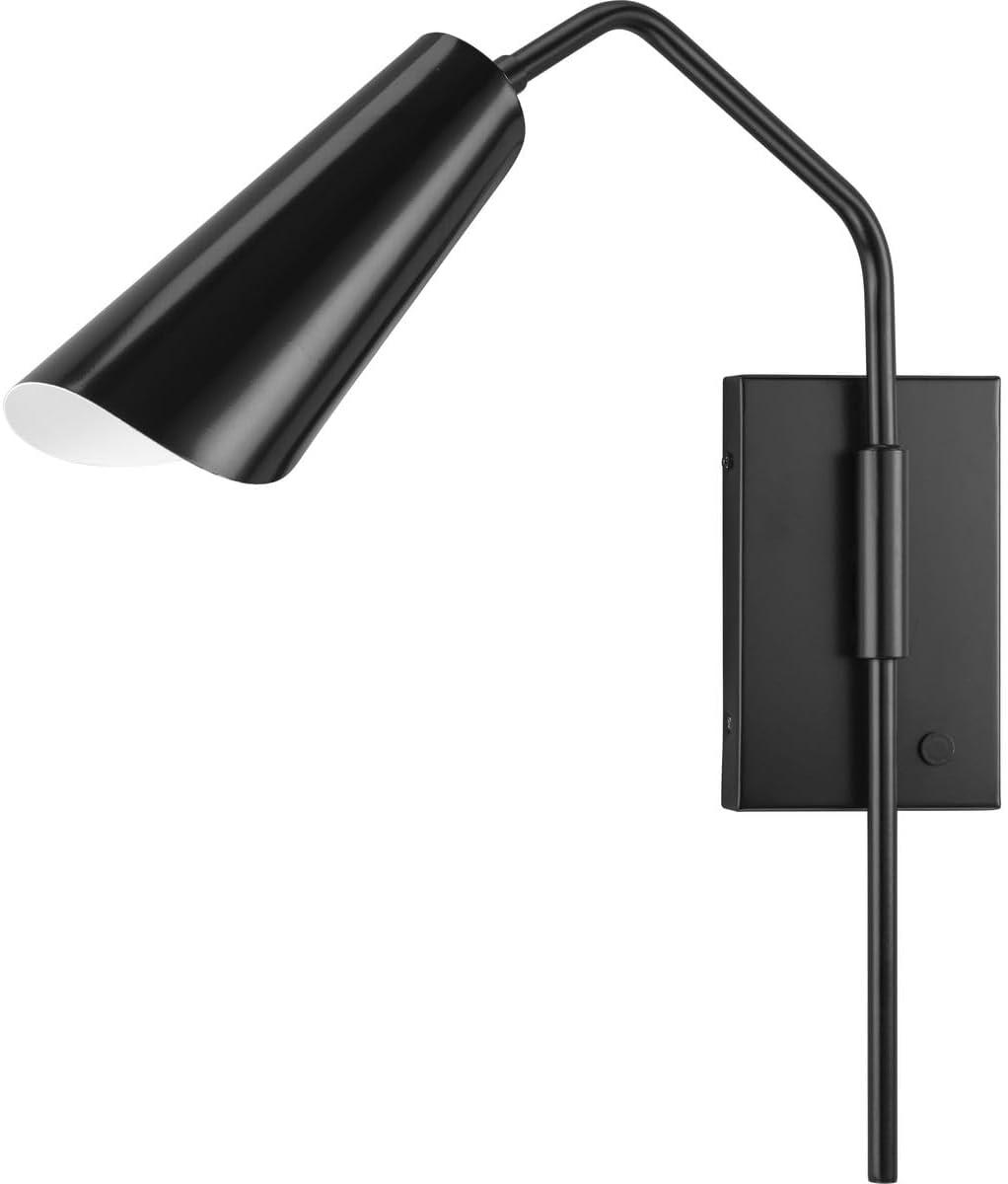 image:imageProgress Lighting Cornett 19 in 1Light Matte Black MidCentury Modern Wall Bracket Dining Rooms Great Rooms and Bathrooms