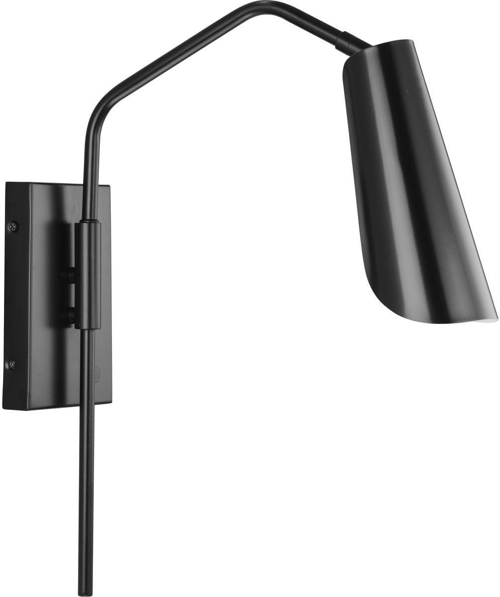image:imageProgress Lighting Cornett 19 in 1Light Matte Black MidCentury Modern Wall Bracket Dining Rooms Great Rooms and Bathrooms