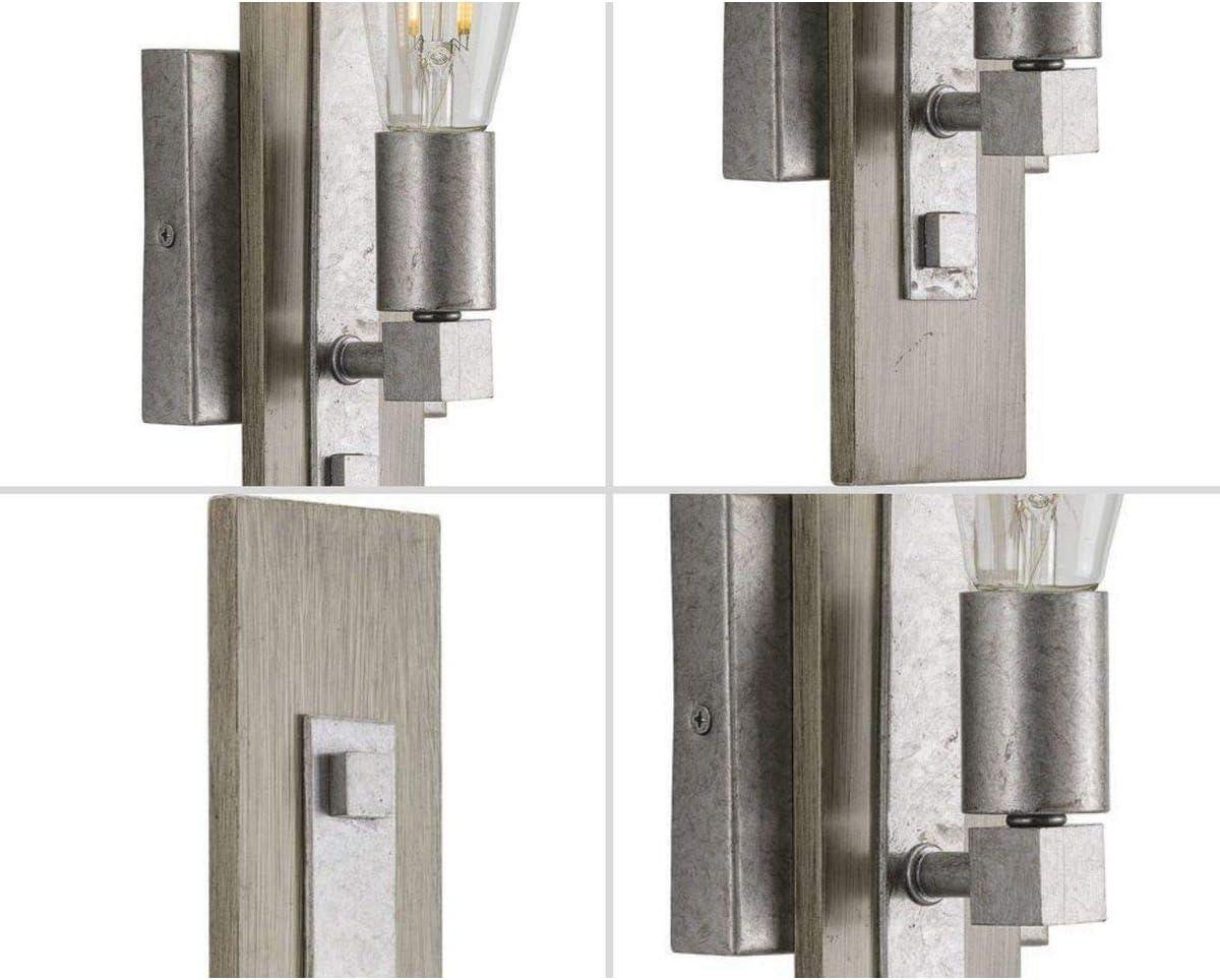 image:imageProgress Lighting Hemsworth Collection OneLight Bleached Oak Wall BracketGray