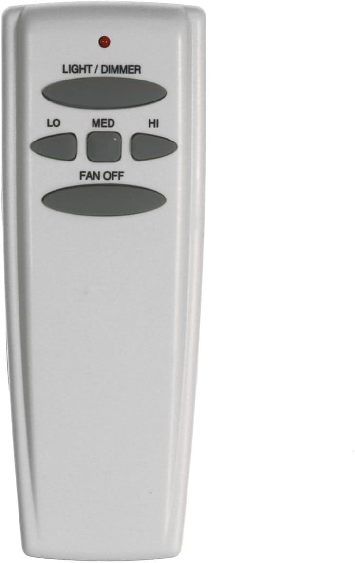 image:imageProgress Lighting P25867130K Protruding Mount 6 Toasted OakDriftwood Blades Ceiling Fan with 18 Watts Light Black