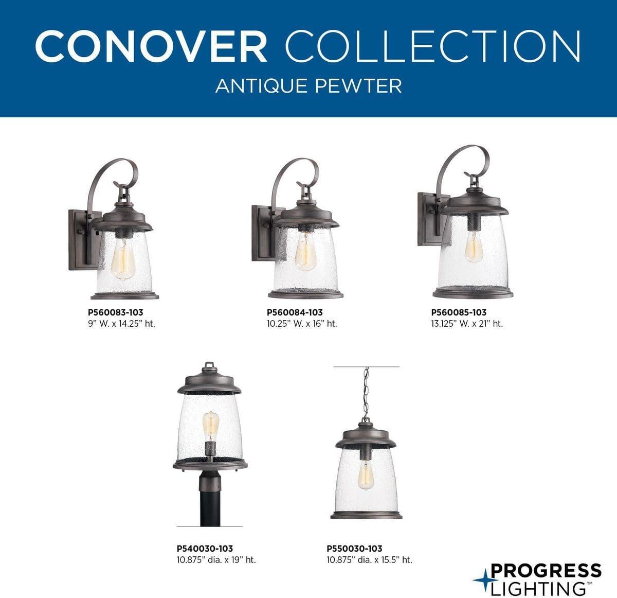 image:imageProgress Lighting P560084103 Conover Outdoor Antique Pewter 1600x863x863Antique Pewter