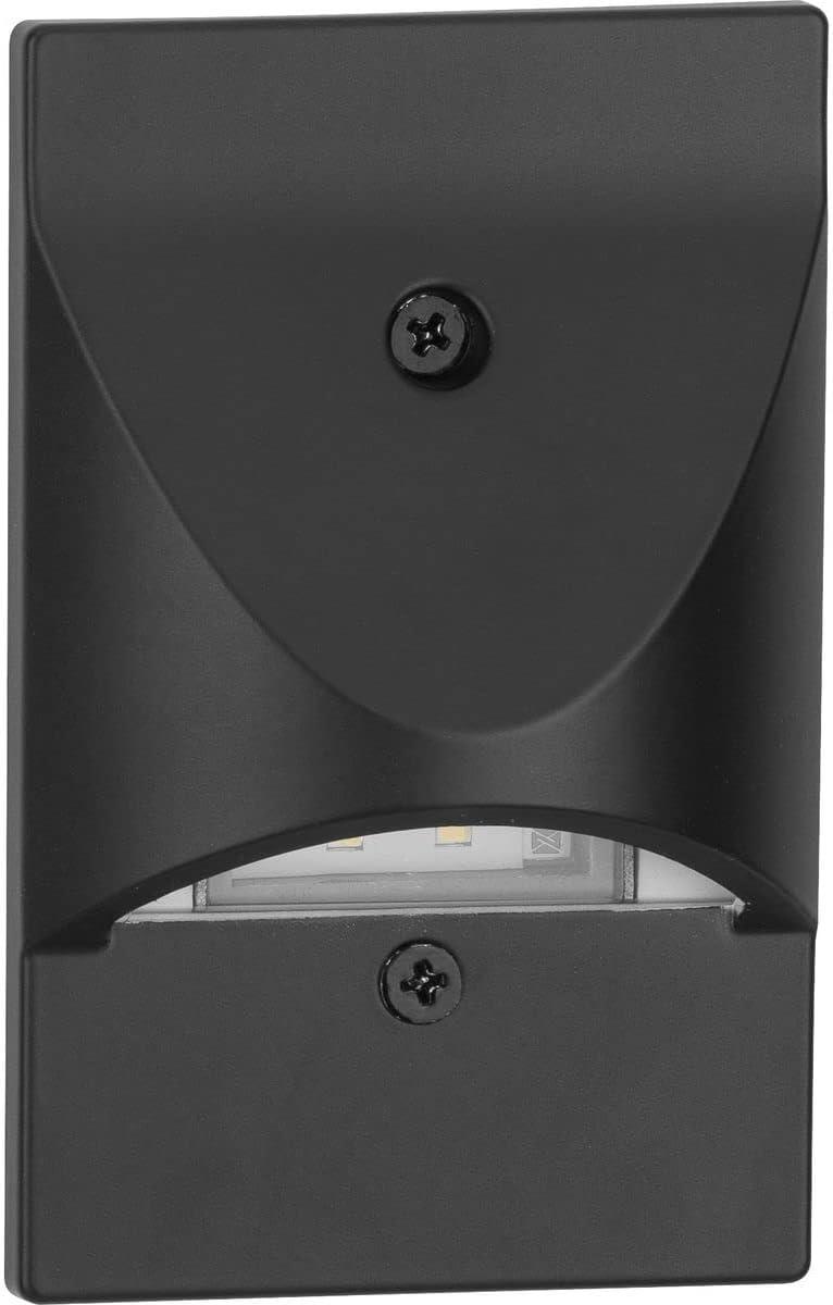 image:imageProgress Lighting P66000503130 45Watt 3000K Integrated LED Wall or Step Light Black