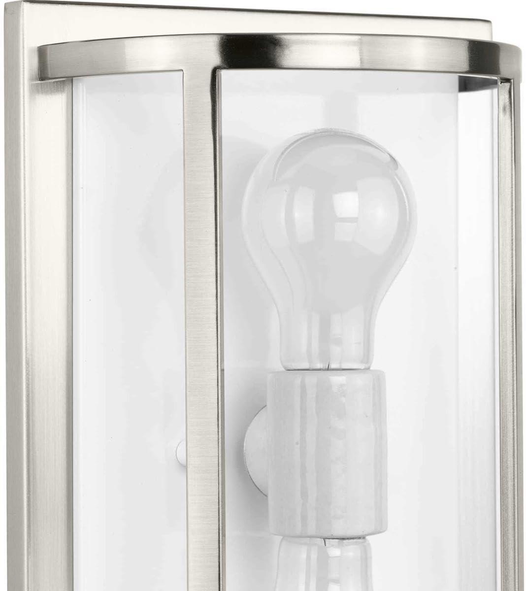 image:imageProgress Lighting Progress P710111009 Parkhurst 2 Light Wall Sconce in Traditional Style12 Inches Tall and 4 Inches Wide Finish Color Brushed NickelNickel