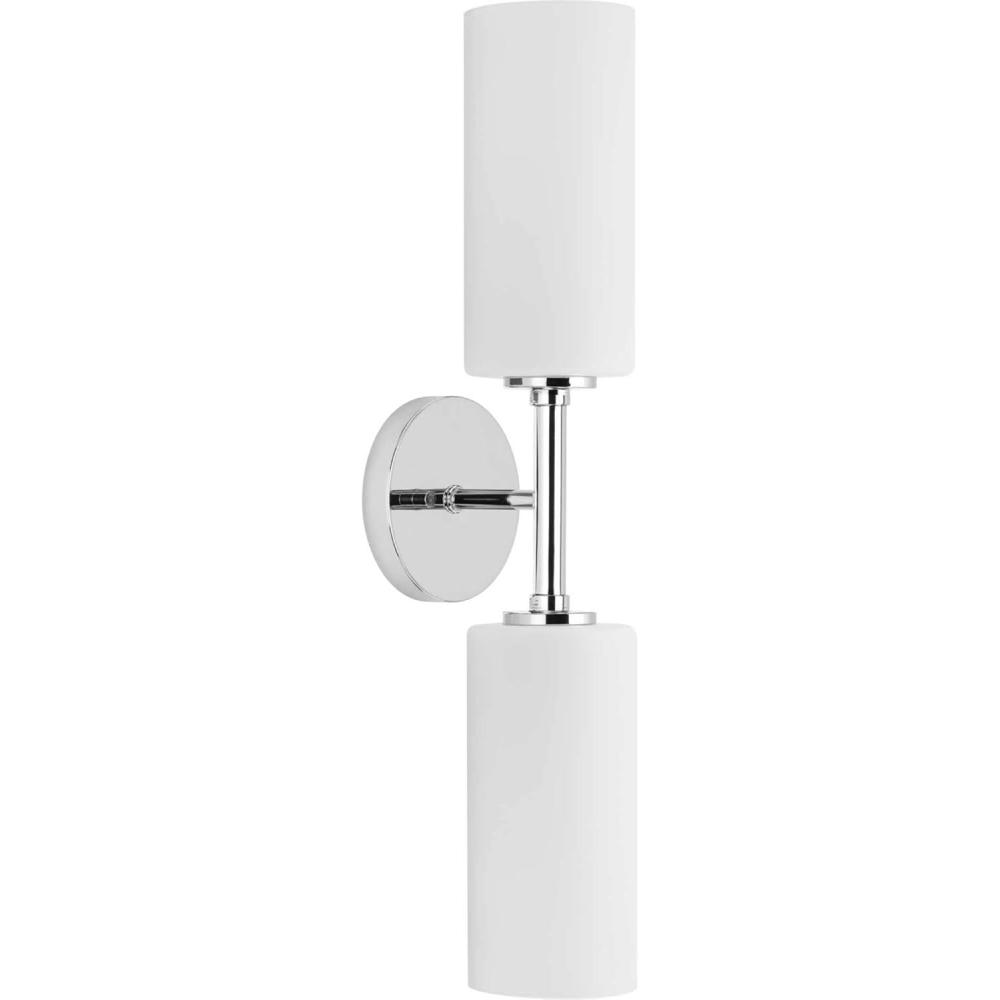 image:imageProgress Lighting Cofield Collection TwoLight Polished Chrome Wall Bracket P710116015