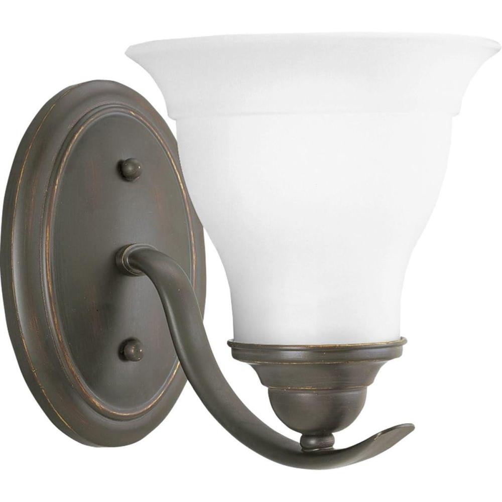 image:imageProgress Lighting P319015 1Light Bath Bracket Polished ChromeBronze