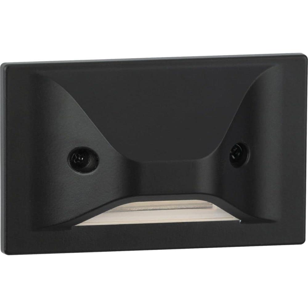 image:imageProgress Lighting P66000503130 45Watt 3000K Integrated LED Wall or Step Light Black