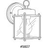 Progress Lighting 1-Light Clear Flat Glass Traditional Outdoor Wall Lantern Light Antique Bronze(Brushed Nickel)