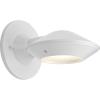 Progress Lighting 1-Light Frosted Glass Modern Outdoor Wall Lantern Light, Strata LED Collection, Outdoor, P560090-031-30K, Black(Bronze)