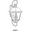 Progress Lighting Andover Collection 2-Light Clear Beveled Glass Farmhouse Outdoor Medium Wall Lantern Light Antique Bronze(4-Light)