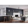 Progress Lighting Clarion Collection 1-Light Clear Glass Coastal Pendant Light Polished Nickel(Nickel)
